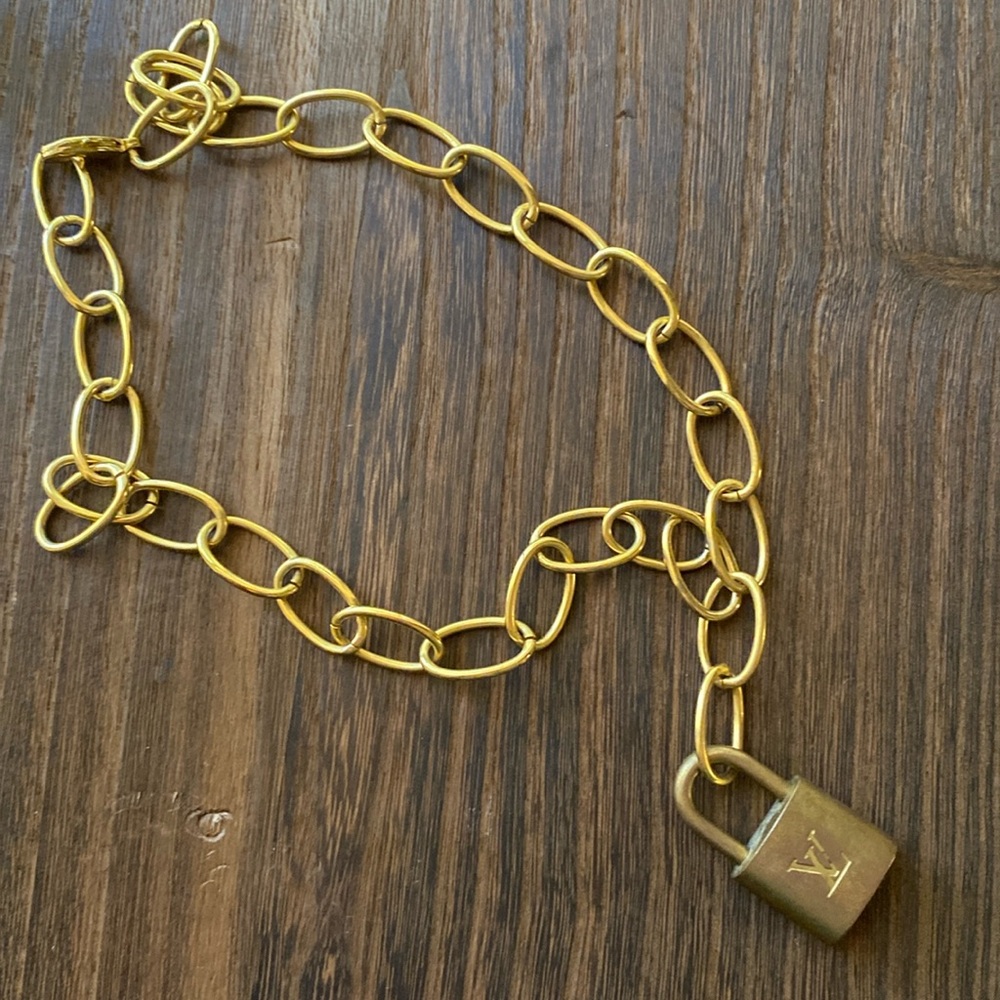 Authentic LV Lock Necklace